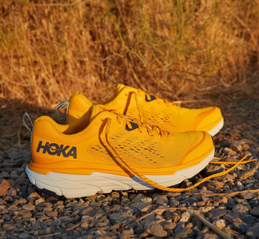 Chaussure Trail Hoka One One Challenger Atr 6 Homme - Jaune - YAF-261908